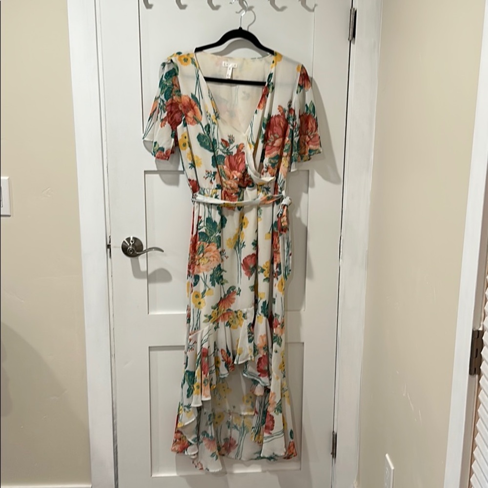 Leith floral dress
